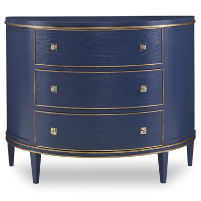Commode décorative 3 tiroirs demi-cercle Orion