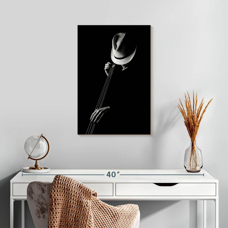 Abarca Minimalist Jazz Music, 24" H x 16" W