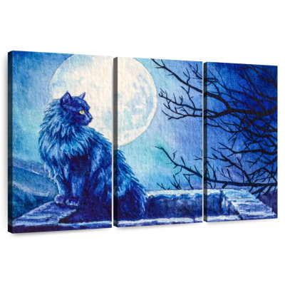 Chat bleu