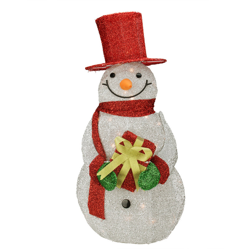 Décoration de Noël de Noël en forme de guirlande lumineuse 32 po