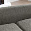 Moderne pour animaux de compagnie pour chiens moyens et grands en gris foncé, avec support de grandes races grises, siège confortable de style et pieds stables-763244234