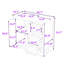 Meuble-lavabo simple autoportant moderne avec lavabo en céramique, tablette réglable et portes à fermeture en douceur-1626853375