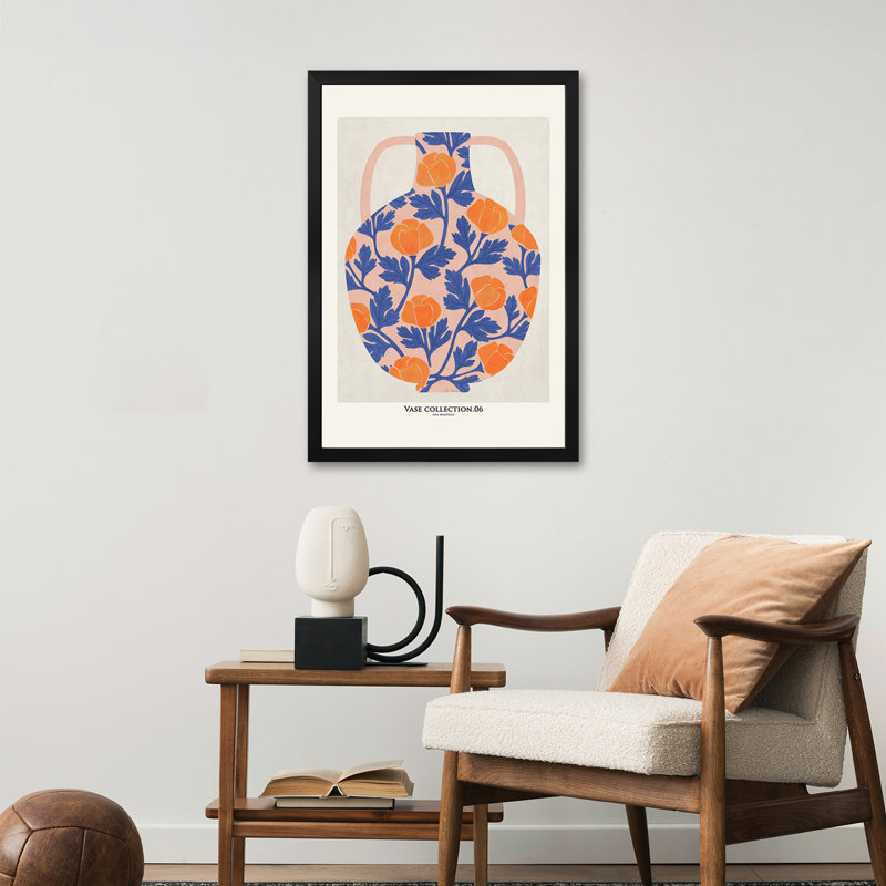 Vase Collection VI Premium Framed Posters, 24" H x 16" W