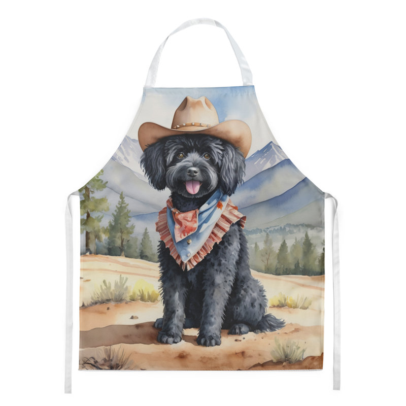 No Pattern Bib Apron