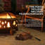 XL steel fire bowl ASKJA - Ø76cm, copper