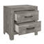 Table de chevet 2 tiroirs Dormalee-622993213