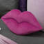 Coussin décoratif en velours -540875363-543879395