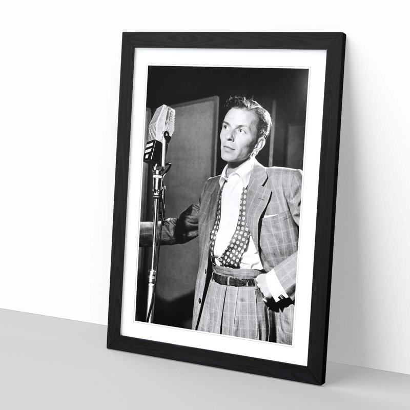 Single Picture Frame Print, Black