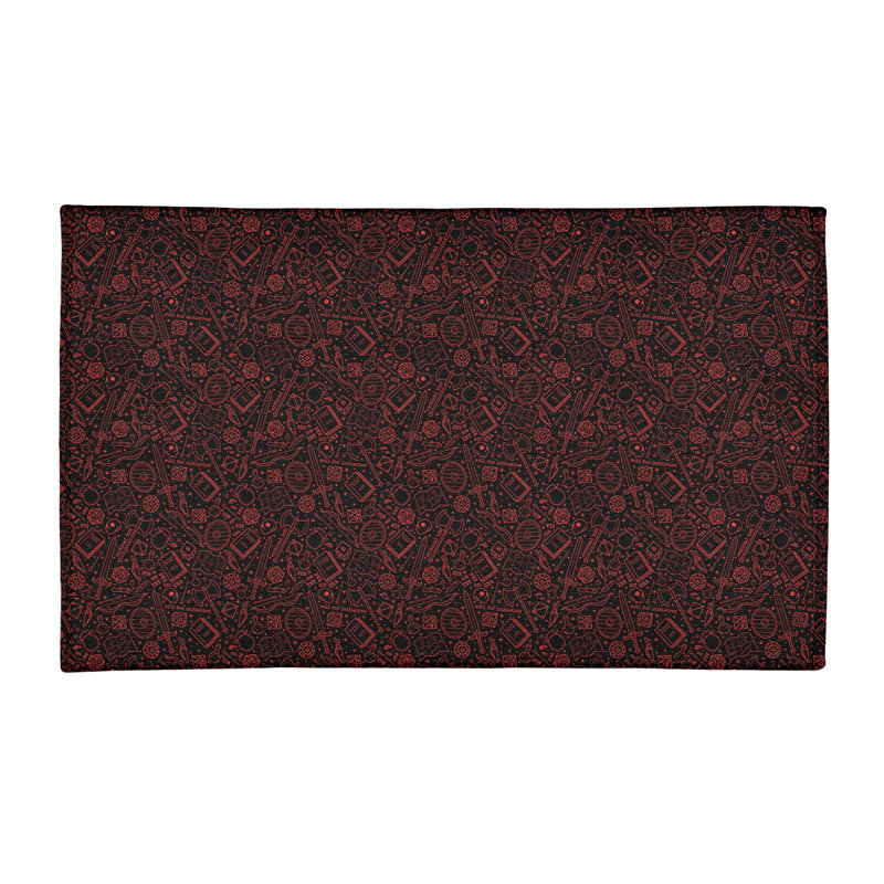 Tapis noir zone lines, Rectangle 3 pi x 5 pi