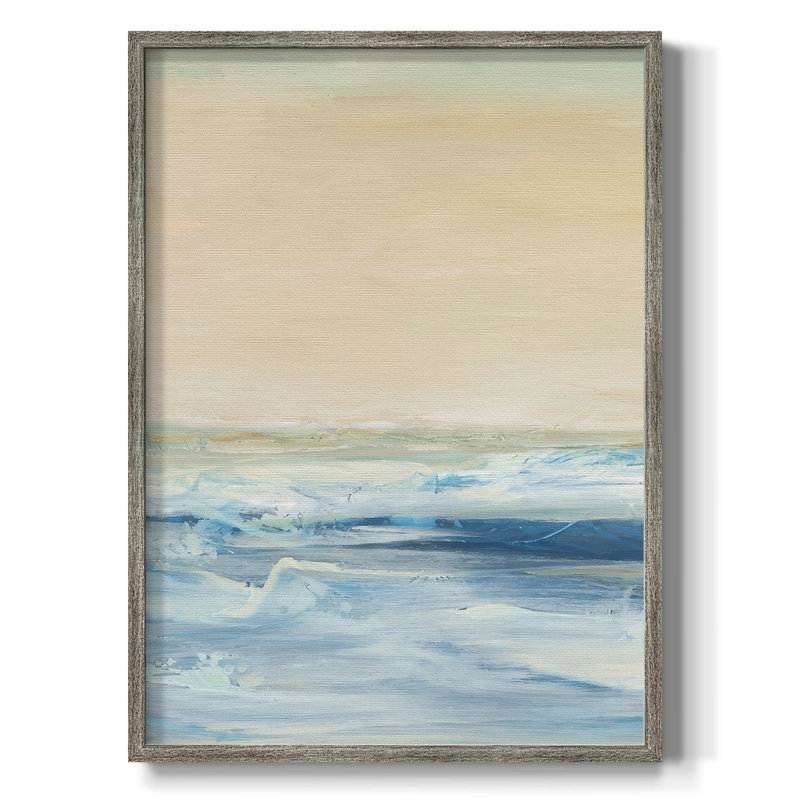 Warm Skies I, reproduction encadrée - bois massif, H 11 po x l 9 po