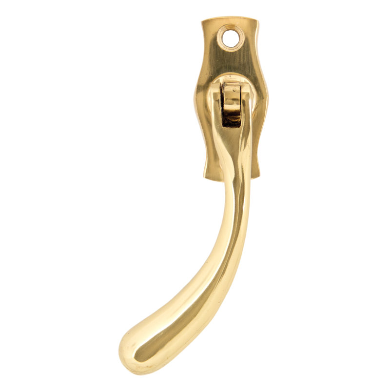Peardrop Espag - LH, Polished Brass