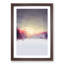 Winter Sunset in Wisconsin in Abstract - Picture Frame Painting Print-55612663-55612665