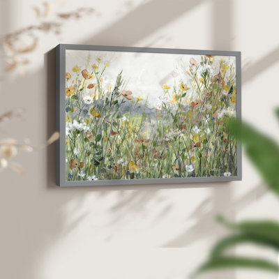 Woodland Meadow -Framed Print - Restickable