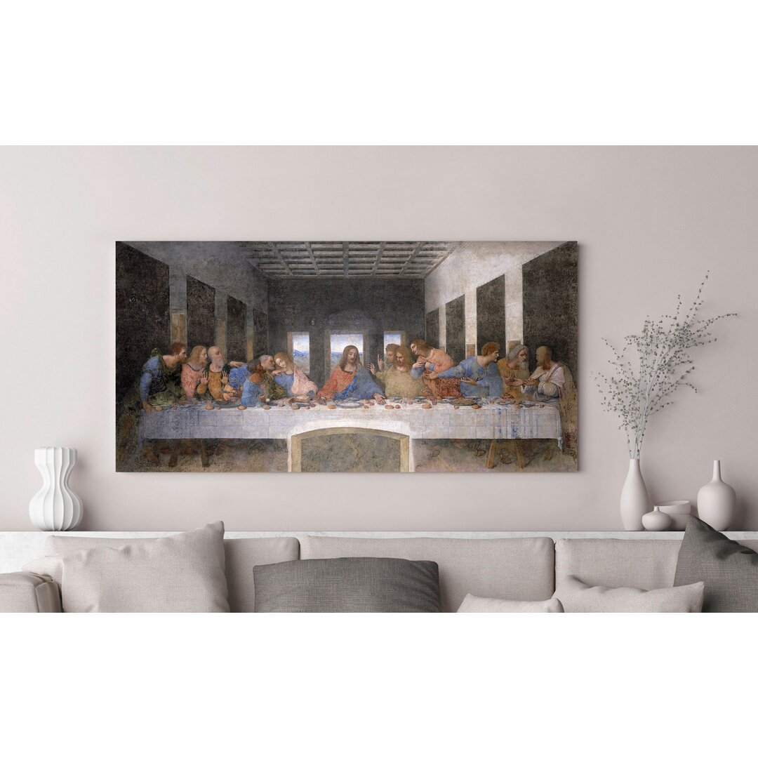 Leinwandbild - Kunstdrucke „The Last Supper” von Leonardo Da Vinci