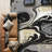 Galaxy Series Abrstract Black/Gray/Ivory/Beige Area Rug-1967865502-1966832450