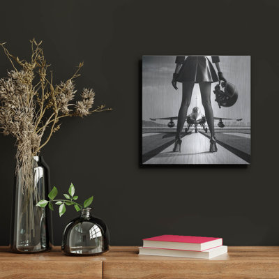 'Flight Line' by KIR.DART Metal Wall Art