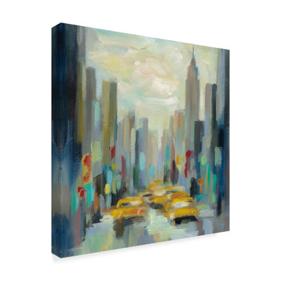 «Gowrie Manhattan Sketches II», reproduction de peinture à l'acrylique sur toile tendue