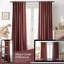 Ensemble de rideaux en velours 2 panneaux Dessy-186996170-186996167