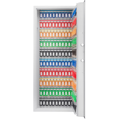 240 KEYS KEYPAD WALL KEY SAFE WHITE