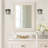 Barrymore 1-E26 Light Glass Shade Modern and Vintage Wall Sconces Lights