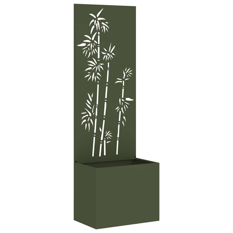 Planter Box, 140cm H x 50cm W x 50cm D, Olive Green