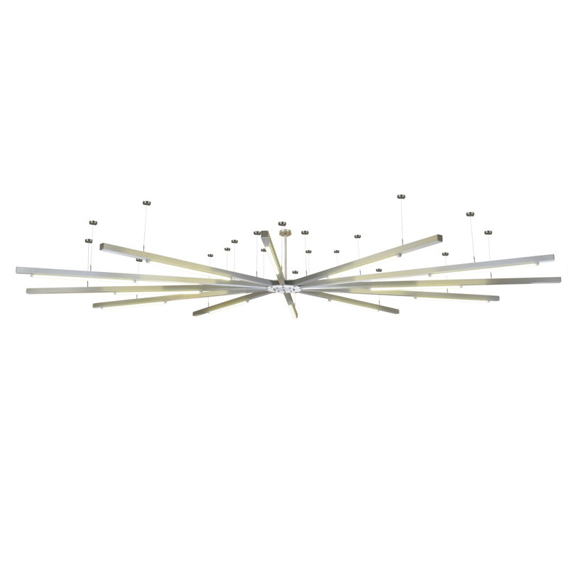 Galactica 12 - Light Dimmable Sputnik Sphere Chandelier