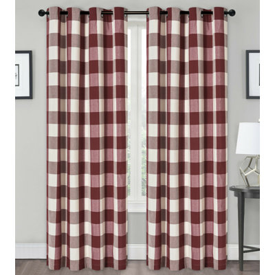Estiven Cotton Blend Curtain Pair