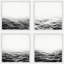 Unclear Horizon by Marmont Hill - 4 Piece Single Picture Frame Painting Set-87354762