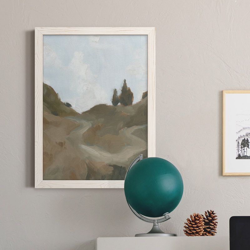 Toile encadrée West Trail Randonnée III de qualité supérieure - prête à être accrochée, H 31 po x l 44 po x P 1 po
