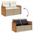  Garden Sofa Beige, Cream White