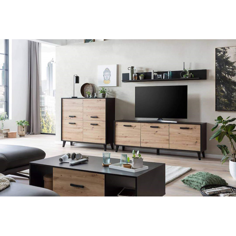 Hume Unfinished Entertainment Centre for TVs up to 75"