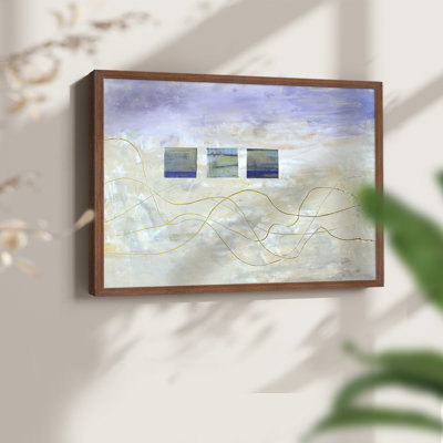 String Windows I -Framed Print - Restickable