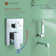 Calder Complete Shower System with Rough in-Valve