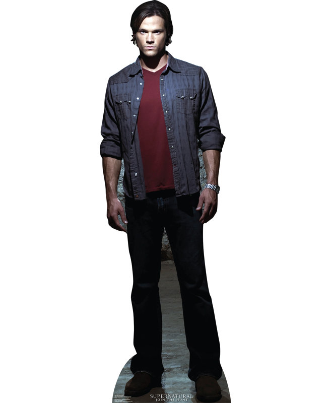 76'' Sam Winchester Supernatural Cardboard Cutout Standee