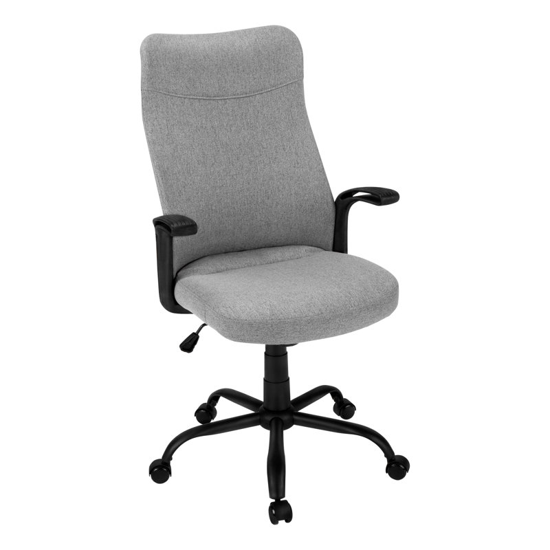 Chaise de bureau, Gris, Maillage