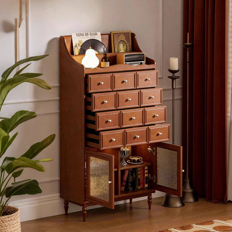 Armoire décorative rétro de style français