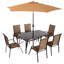 Conversation Set,8 Pieces Patio Furniture Set-497267488-497267493