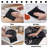 10Pcs Cotton Kitchen Towels Set, Absorbent Dish Towels for Kitchen, Waffle Weave Dish Cloths, 2 Sizes, Black, 100% Ring Spun Cotton-129472287