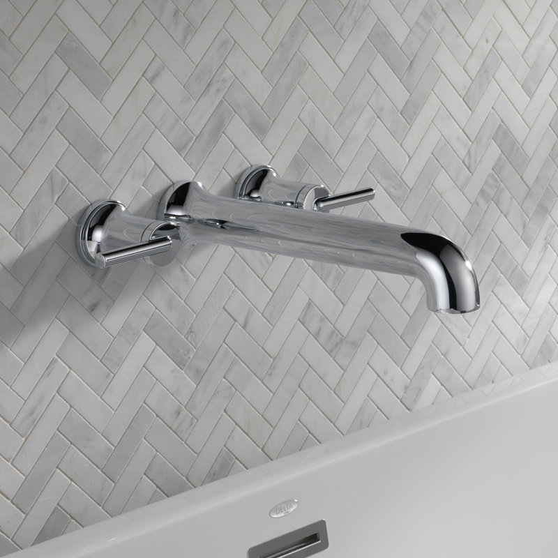 Trinsic Wall Mounted Tub Spout, Stainless Steel