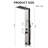 57.99'' Shower Panel with Fixed Shower Head-92892768