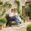 Wood Outdoor Bench