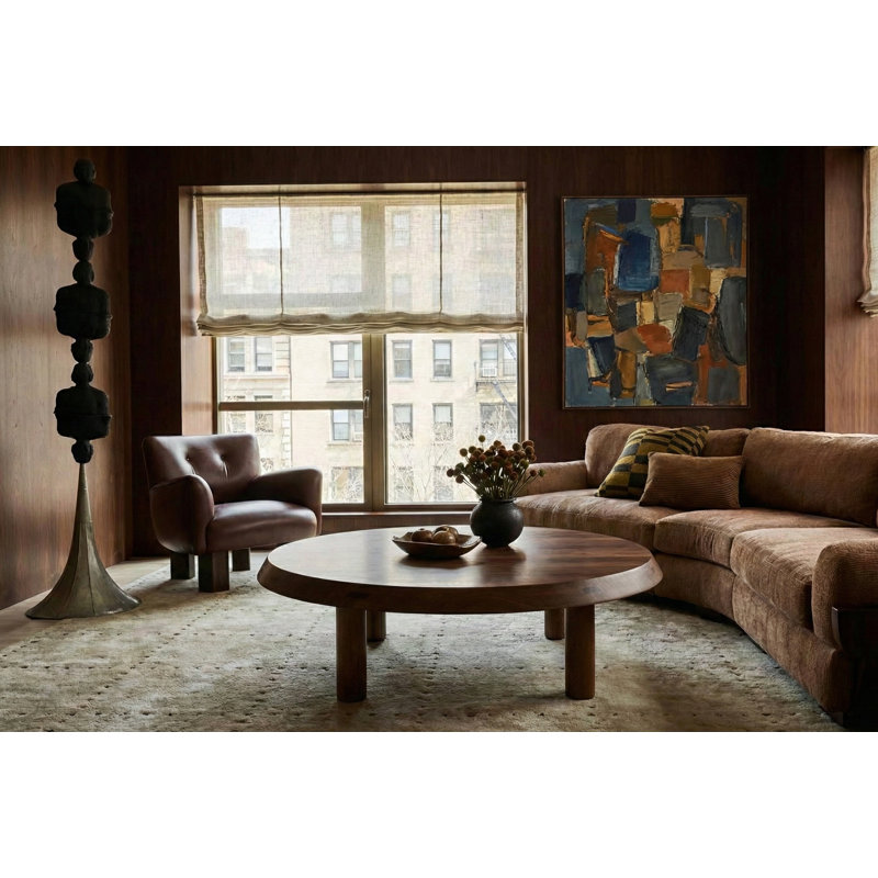 Sora 48" Solid Wood Coffee Table