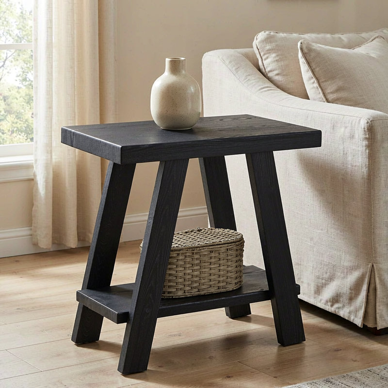 Table d'appoint Contemporary, Noir