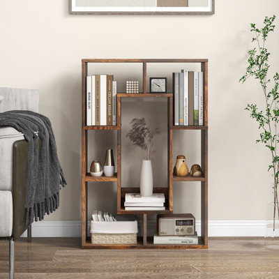 Olna 60 cm W Geometric Bookcase