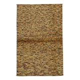 Hand-Knotted High-Quality Brown/Red/Black Area Rug