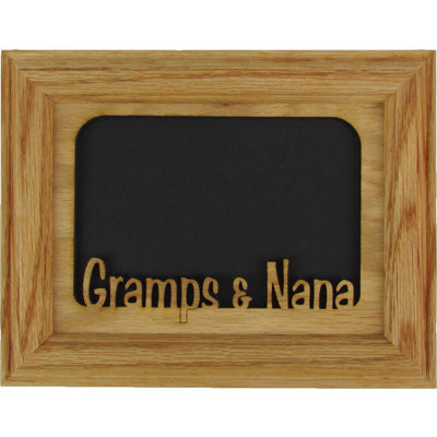Oak Solid Wood Picture Frame with Mat