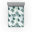 Bleu sarcelle foncé, blanc / floral