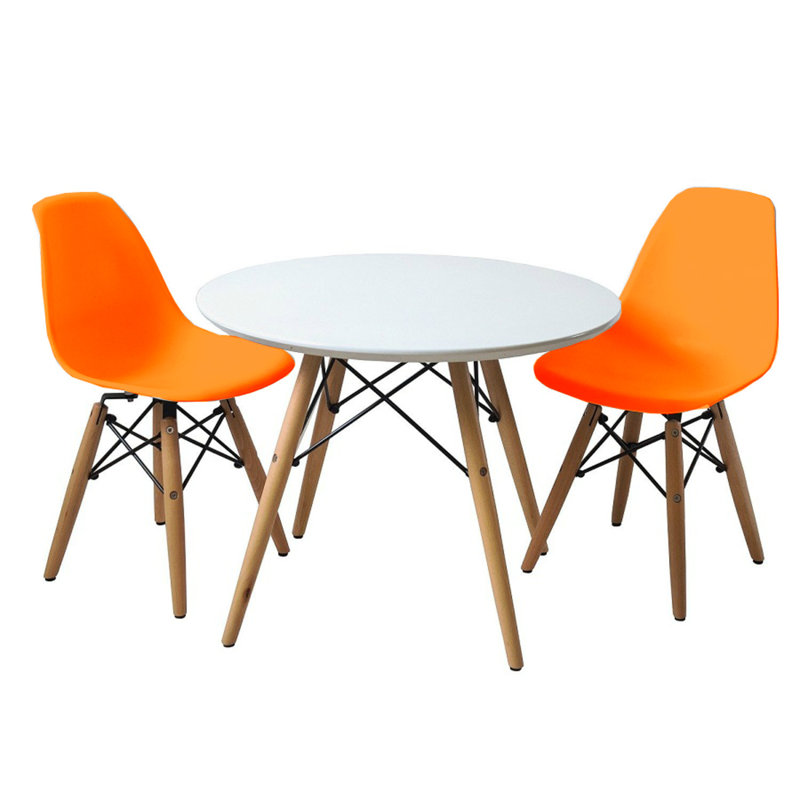 Ensemble de chaises de jeu Townson Kids, Orange