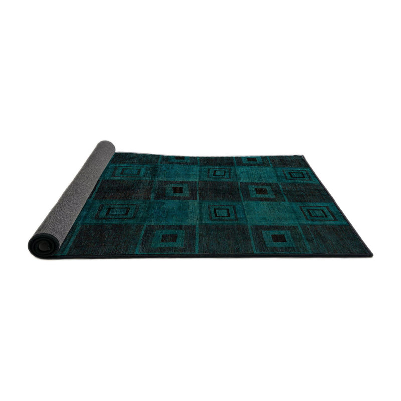 Tapis abstrait moderne 4349, Rond 7 pi