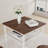 Bar Table, Equipped With 2 Bar Stools , With Backrest And Partition-1128437498